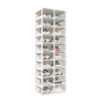 Clear Foldable Shoe Rack