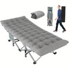 Folding Camping Cot with Mattress