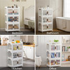 Stackable Storage Bins with Lids