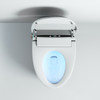 Intelligent electric auto flip foot sensor flushing smart toilet