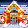 9 FT Tall Christmas Inflatable Archway Outdoor
