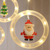 Cartoon Santa Claus LED Window Curtain Light