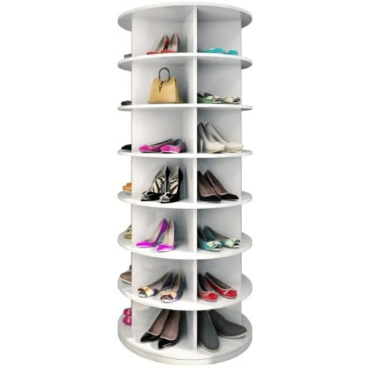 Storage Rotating shoe rack 360° Spinning shoe rack Storage Rotating shoe rack 360° Spinning shoe rack