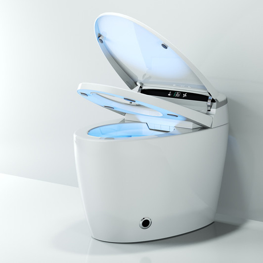 Intelligent electric auto flip foot sensor flushing smart toilet Intelligent electric auto flip foot sensor flushing smart toilet