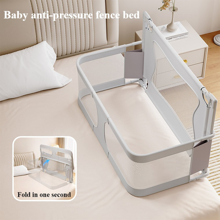 Baby Bedside Sleeper Bassinet Breathable and Visible Mesh