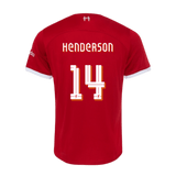 HENDERSON #14 Liverpool 23/24 Authentic Men's Home Shirt - LFC Font