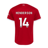 HENDERSON #14 Liverpool 23/24 Authentic Men's Home Shirt - PL Font