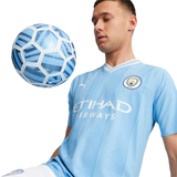CHAMPIONS #23 Manchester City 23/24 Authentic Men's Home Shirt