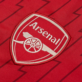 SAKA #7 Arsenal 23/24 Men's Home Long Sleeve Shirt - Arsenal Font