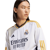 Real Madrid 23/24 Men's Home Long Sleeve Shirt