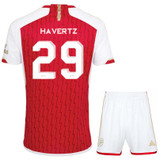 HAVERTZ #29 Arsenal 23/24 Kid's Home Shirt and Shorts - Arsenal Font