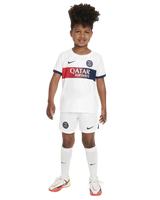 Paris Saint-Germain 23/24 Kid's Away Shirt and Shorts