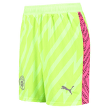 Manchester City 23/24 Men's Neon Yellow Goalkeeper Long Sleeve Shirt