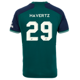 HAVERTZ #29 Arsenal 23/24 Stadium Men's Third Shirt - Arsenal Font