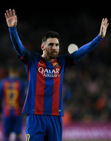 Barcelona 16/17 Men's Home Retro Shirt