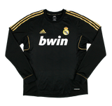 Real Madrid 11/12 Men's Away Retro Long Sleeve Shirt