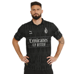 AC Milan X Pleasures 23/24 Authentic Men's Dark Shirt