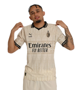 AC Milan X Pleasures 23/24 Authentic Men's Light Shirt