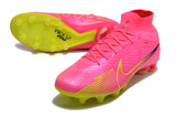 Nike Air Zoom Mercurial Superfly 9 Elite AG Football Boots - Pink/Yellow