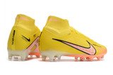 Nike Air Zoom Mercurial Superfly 9 Elite AG Football Boots - Yellow/Peach