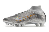 Nike Air Zoom Mercurial Superfly 9 Elite AG Football Boots - Silver