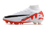 Nike Air Zoom Mercurial Superfly 9 Elite AG Football Boots - White/Red