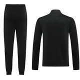 Germany 24/25 Men's Black Long Zip Jacket
