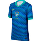 Brazil 2024 Kid's Away Shirt and Shorts