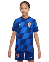Croatia 2024 Kid's Away Shirt and Shorts
