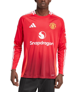 Manchester United 24/25 Men's Home Long Sleeve Shirt