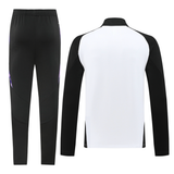 Germany 24/25 Men's White Long Zip Jacket