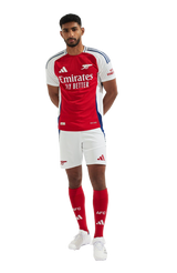 ØDEGAARD #8 Arsenal 24/25 Authentic Men's Home Shirt - Arsenal Font