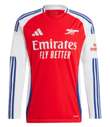 ØDEGAARD #8 Arsenal 24/25 Men's Home Long Sleeve Shirt - PL Font
