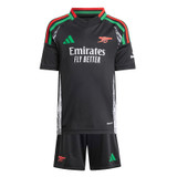 RICE #41 Arsenal 24/25 Kid's Away Shirt and Shorts - PL Font