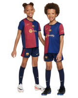 Barcelona 24/25 Kid's Home Shirt and Shorts