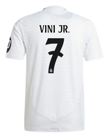 VINI JR #7 Real Madrid 24/25 Authentic Men's Home Shirt