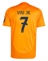 VINI JR #7 Real Madrid 24/25 Authentic Men's Away Shirt
