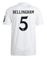 BELLINGHAM #5 Real Madrid 24/25 Authentic Men's Home Shirt