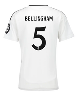 BELLINGHAM #5 Real Madrid 24/25 Women's Home Shirt
