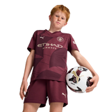 HAALAND #9 Manchester City 24/25 Kid's Third Shirt and Shorts - Man City Font