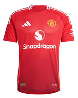 B.FERNANDES #8 Manchester United 24/25 Authentic Men's Home Shirt - Man United Font