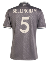 BELLINGHAM #5 Real Madrid 24/25 Stadium Men's Third Shirt