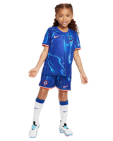 PALMER #20 Chelsea 24/25 Kid's Home Shirt and Shorts - Chelsea Font