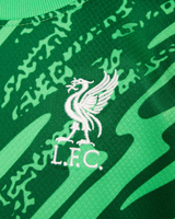 Liverpool 24/25 Kid's Green Goalkeeper Shirt and Shorts