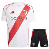 River Plate 24/25 Kid's Home Shirt and Shorts