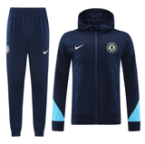 Chelsea 24/25 Men's Navy Long Zip Hoodie