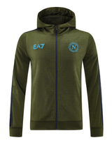 SSC Napoli 24/25 Men's Green Hoodie Tracksuit