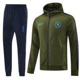 SSC Napoli 24/25 Men's Green Hoodie Tracksuit