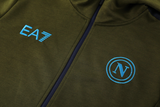 SSC Napoli 24/25 Men's Green Hoodie Tracksuit