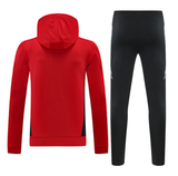 Manchester United 24/25 Men's Red Hoodie Tracksuit